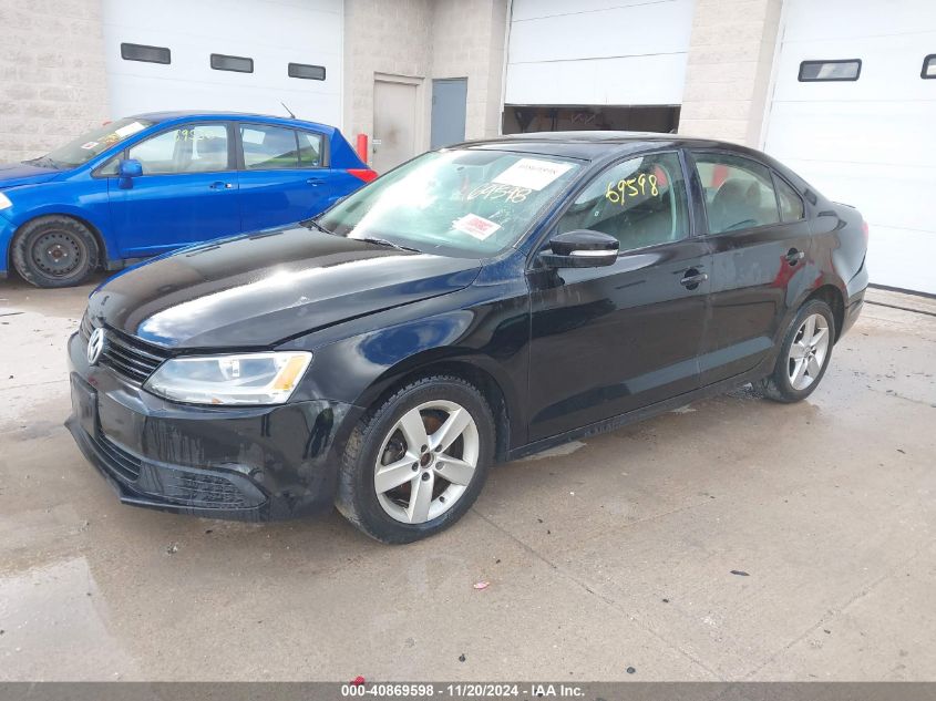 2012 Volkswagen Jetta 2.0L Tdi VIN: 3VWLL7AJ9CM319352 Lot: 40869598