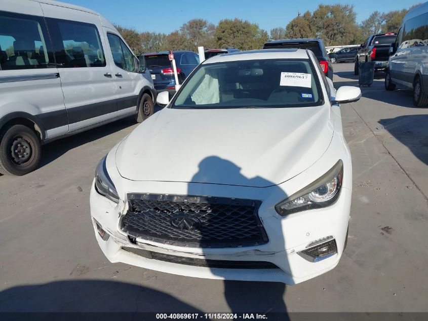 2018 Infiniti Q50 3.0T Luxe VIN: JN1EV7AP8JM591364 Lot: 40869617