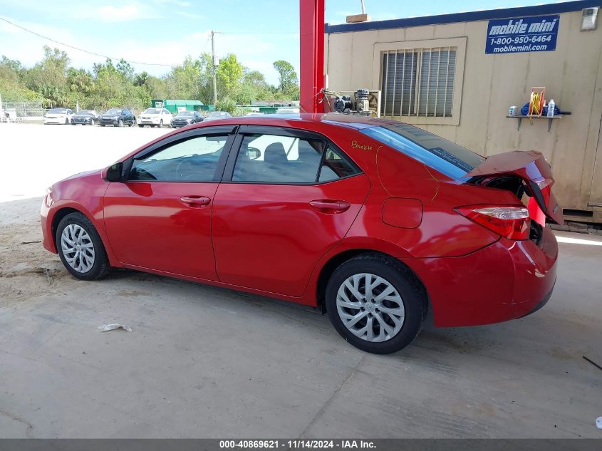 2019 Toyota Corolla Le VIN: 5YFBURHEXKP859512 Lot: 40869621