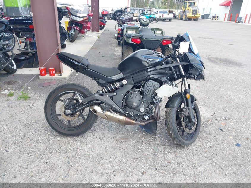 2014 Kawasaki Ex650 E VIN: JKAEXEE12EDA17010 Lot: 40869626