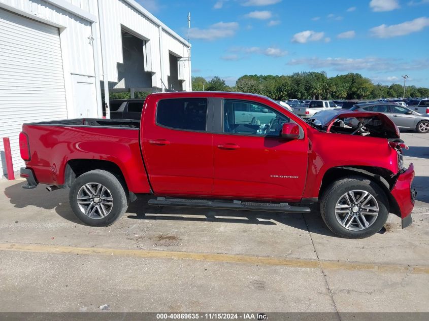 2021 Chevrolet Colorado 2Wd Short Box Wt VIN: 1GCGSBEN3M1216269 Lot: 40869635