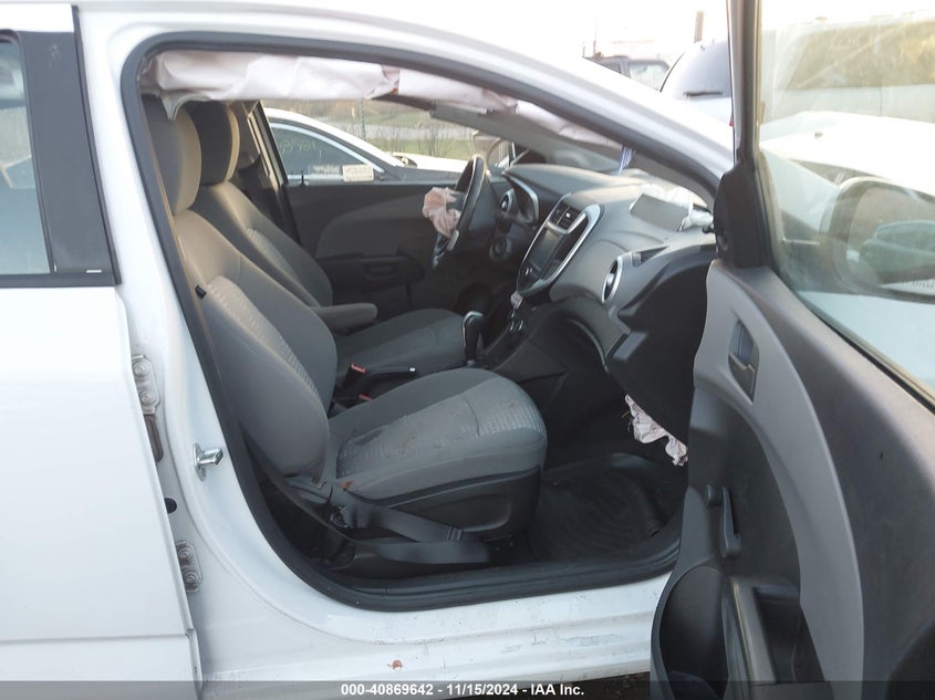 2017 CHEVROLET SONIC VIN: 1G1JG6SH1H4173576