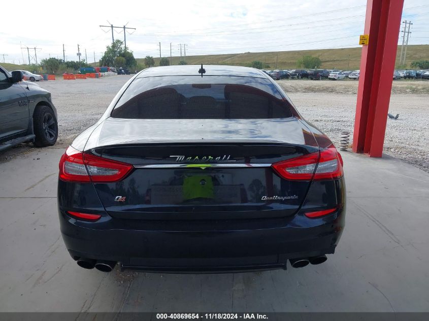 2015 Maserati Quattroporte S Q4 VIN: ZAM56RRAXF1135912 Lot: 40869654