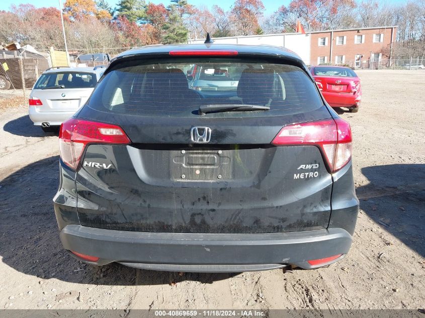 2016 Honda Hr-V Lx VIN: 3CZRU6H31GM722012 Lot: 40869659