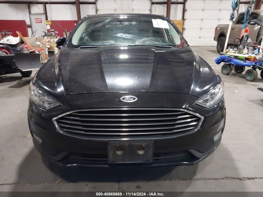 2019 Ford Fusion Se VIN: 3FA6P0HD2KR284088 Lot: 40869669