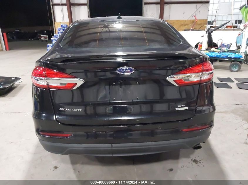 2019 Ford Fusion Se VIN: 3FA6P0HD2KR284088 Lot: 40869669