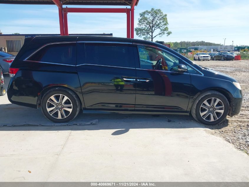 2014 Honda Odyssey Touring/Touring Elite VIN: 5FNRL5H95EB133795 Lot: 40869671