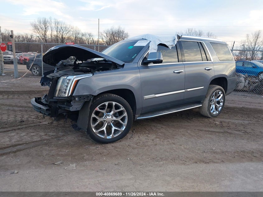Vin: 1gys4mkj9fr642564, lot: 41359330, cadillac escalade luxury 20152