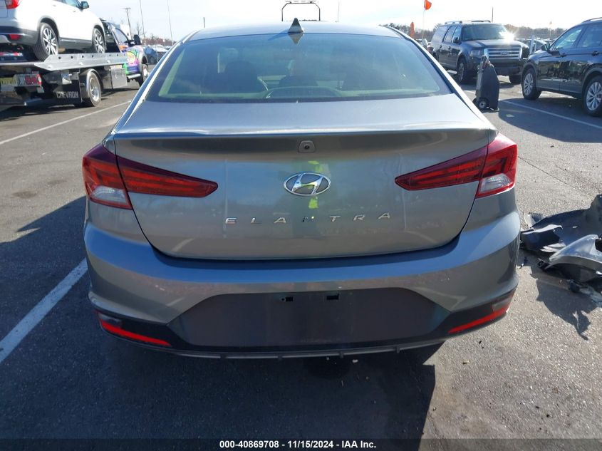 2019 Hyundai Elantra Sel VIN: KMHD84LF2KU789986 Lot: 40869708