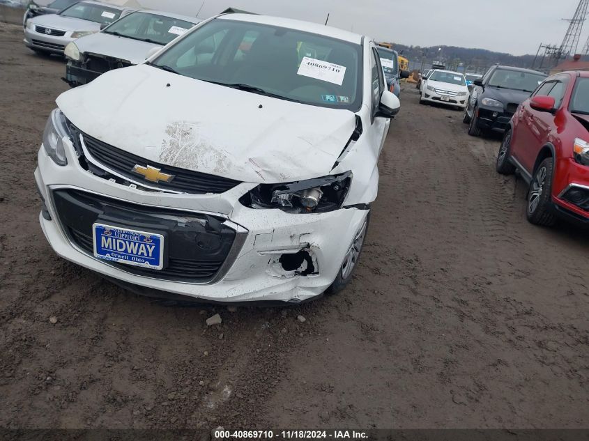 2017 Chevrolet Sonic VIN: 1G1JG6SH0H4170846 Lot: 40869710