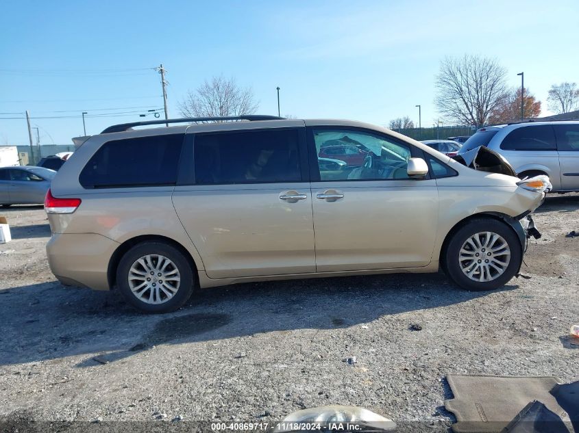 2012 Toyota Sienna Xle/Limited VIN: 5TDYK3DC6CS196627 Lot: 40869717