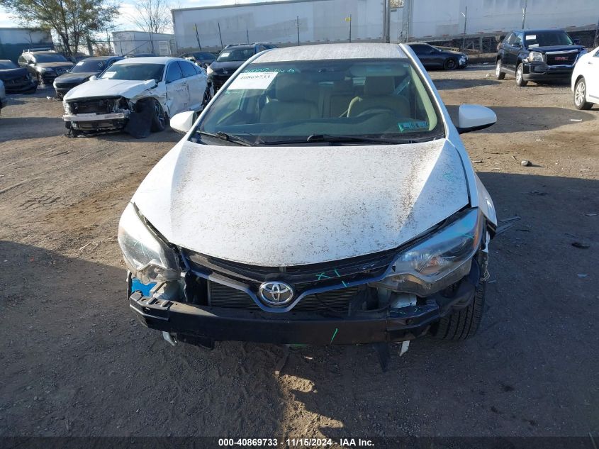 2016 Toyota Corolla Le VIN: 2T1BURHE8GC616059 Lot: 40869733