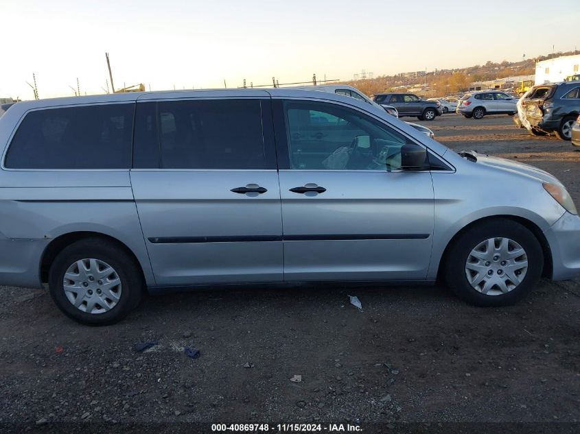 2010 Honda Odyssey Lx VIN: 5FNRL3H2XAB034214 Lot: 40869748