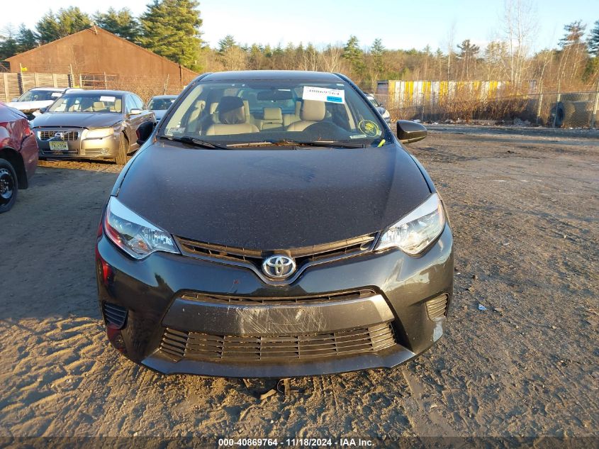 2016 Toyota Corolla Le VIN: 2T1BURHE2GC566565 Lot: 40869764