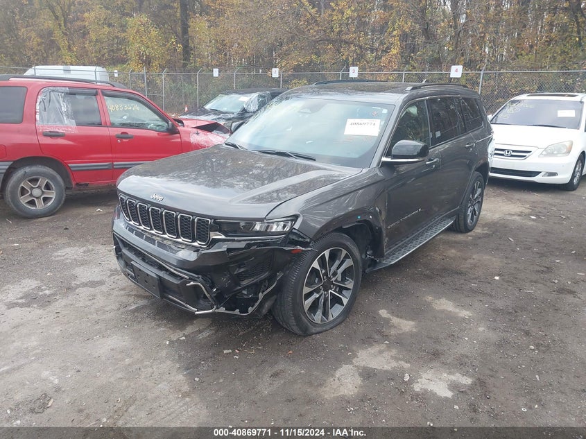 Vin: 1c4rjkdg7m8166790, lot: 41359412, jeep grand cherokee l overland 4x4 20212