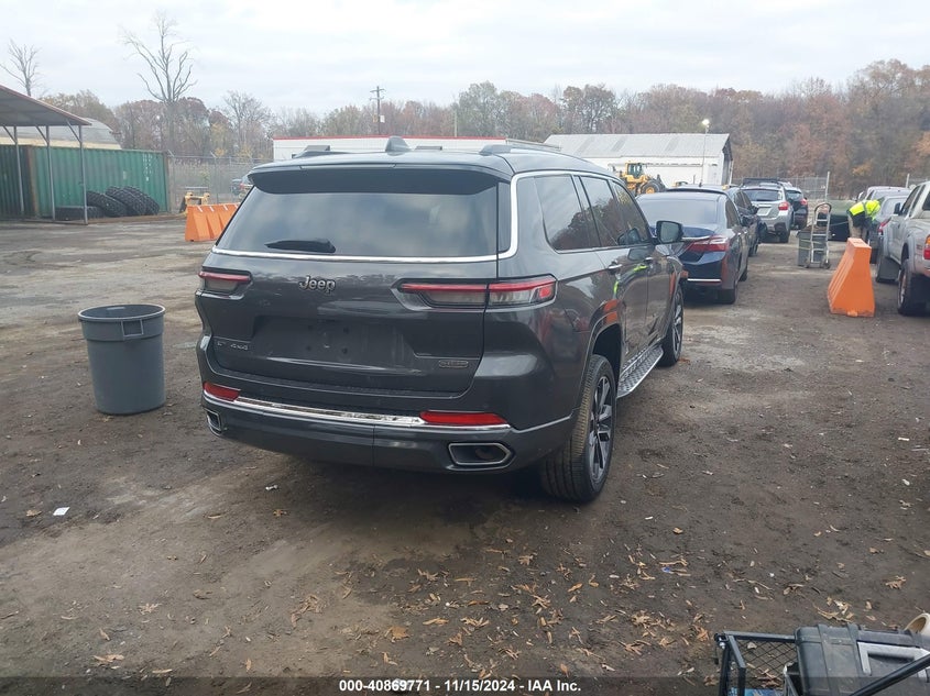 Vin: 1c4rjkdg7m8166790, lot: 41359412, jeep grand cherokee l overland 4x4 20214