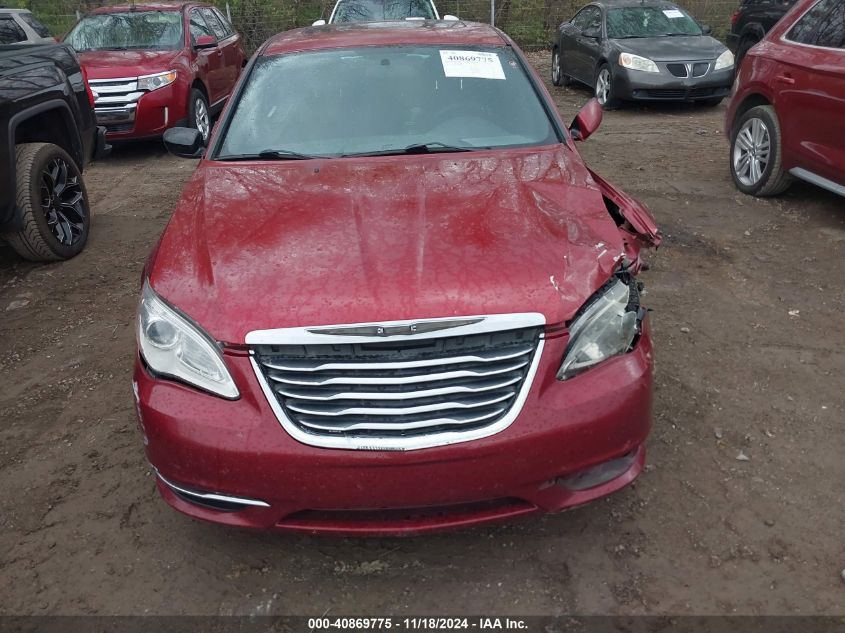 2012 Chrysler 200 Touring VIN: 1C3CCBBG1CN228434 Lot: 40869775