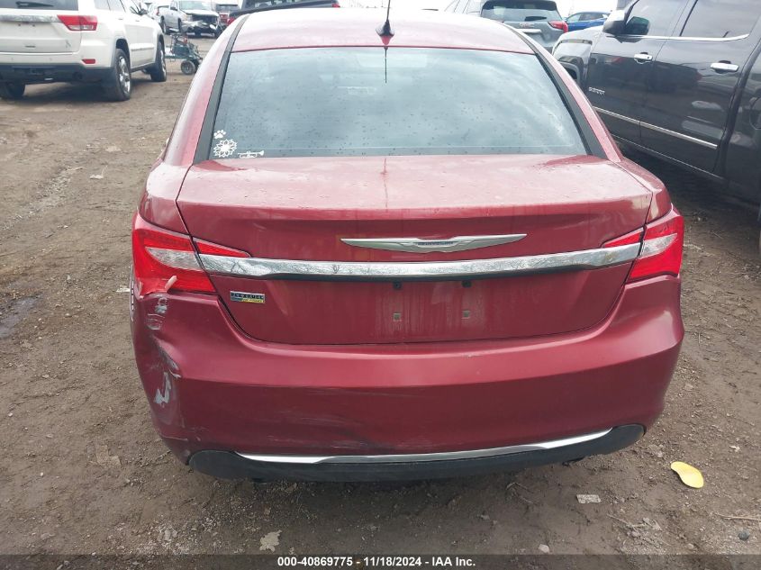 2012 Chrysler 200 Touring VIN: 1C3CCBBG1CN228434 Lot: 40869775