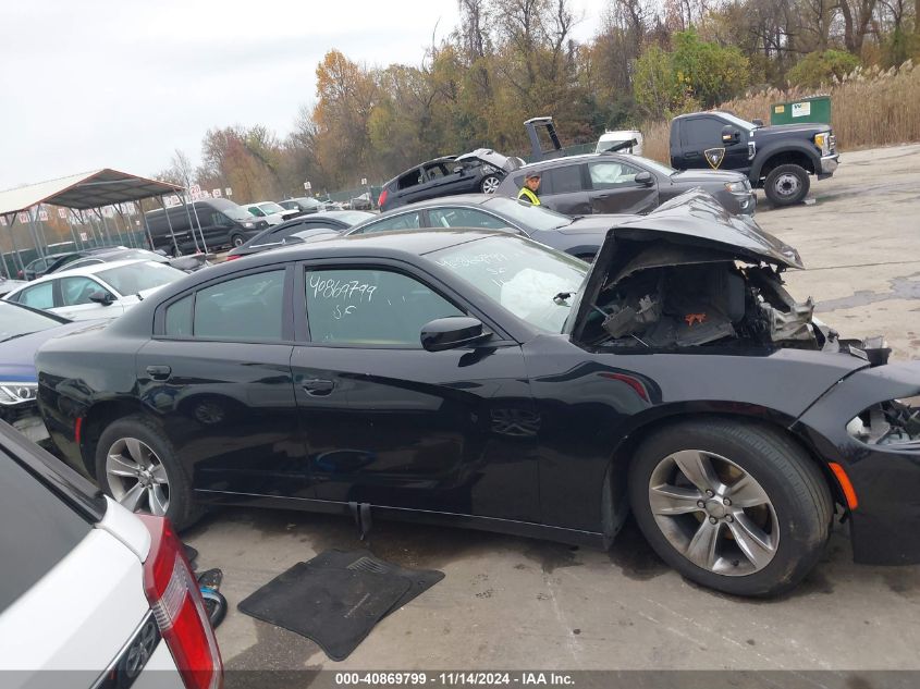 2016 Dodge Charger Sxt VIN: 2C3CDXHG9GH339426 Lot: 40869799