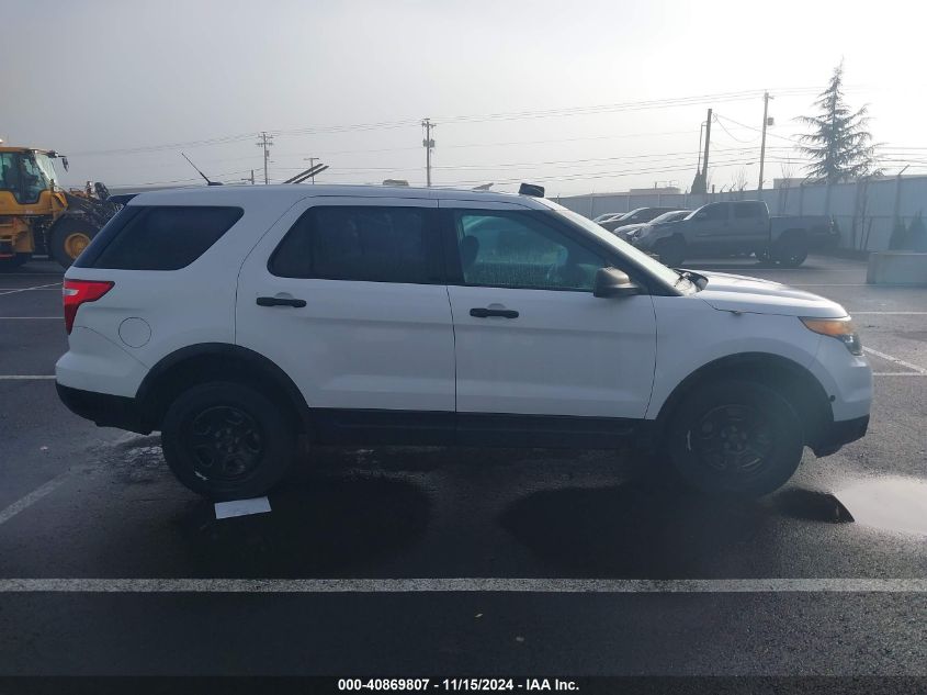 2014 Ford Utility Police Interceptor VIN: 1FM5K8AR1EGA28900 Lot: 40869807