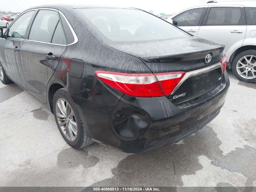 2017 Toyota Camry Se VIN: 4T1BF1FK7HU376782 Lot: 40869813