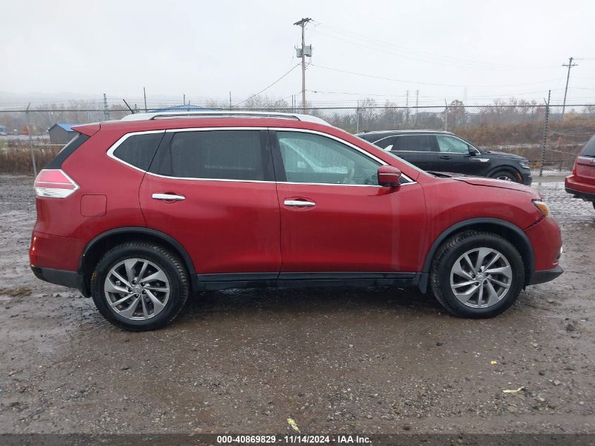 2015 Nissan Rogue Sl VIN: 5N1AT2MV4FC796364 Lot: 40869829