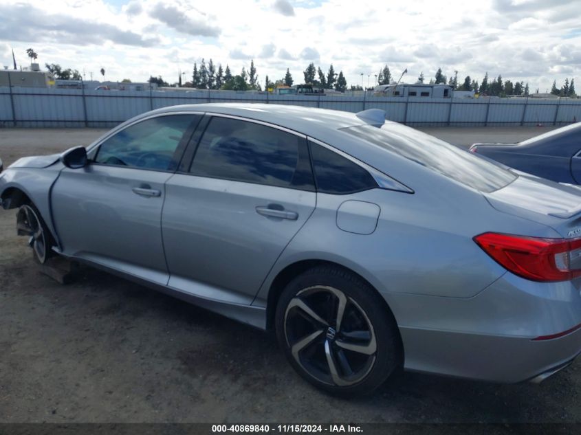 2018 Honda Accord Sport VIN: 1HGCV1F32JA237057 Lot: 40869840