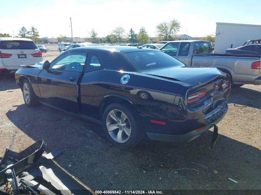 VIN 2C3CDZAG4FH787836 2015 Dodge Challenger, Sxt no.3