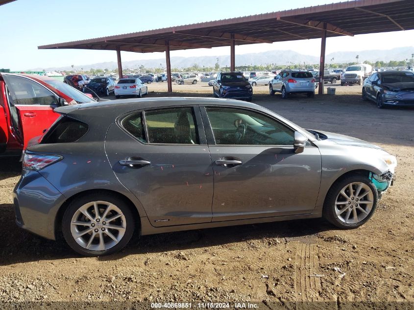 2012 Lexus Ct 200H Premium VIN: JTHKD5BH2C2085640 Lot: 40869851