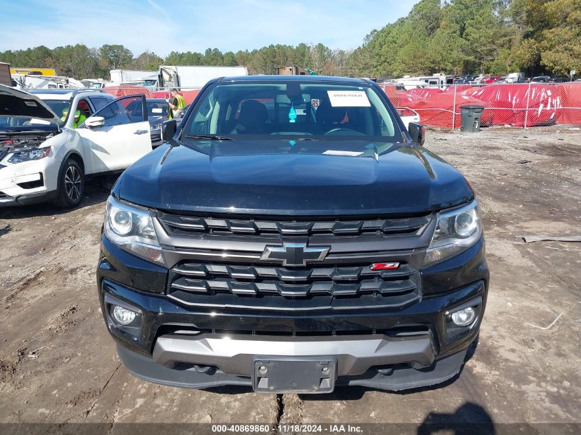 2021 Chevrolet Colorado 4Wd Short Box Z71 VIN: 1GCGTDEN4M1104735 Lot: 40869860