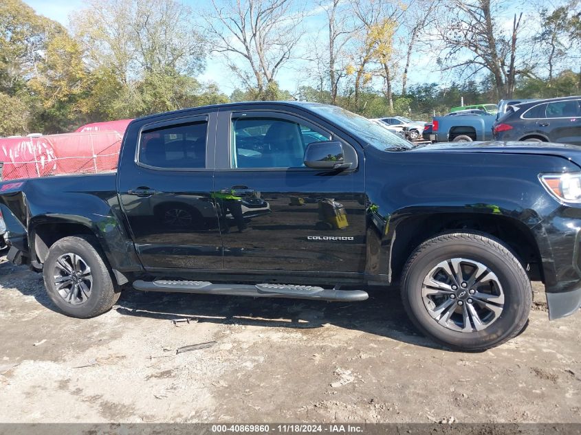 2021 Chevrolet Colorado 4Wd Short Box Z71 VIN: 1GCGTDEN4M1104735 Lot: 40869860