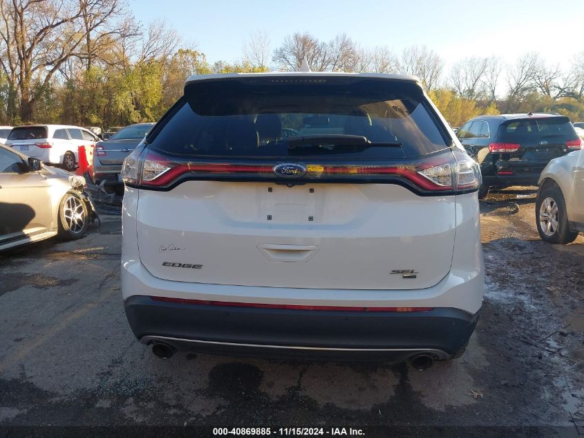 2017 Ford Edge Sel VIN: 2FMPK4J8XHBB59294 Lot: 40869885