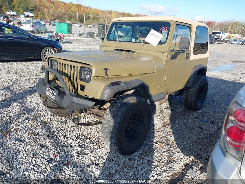 1995 Jeep Wrangler / Yj S/Rio Grande VIN: 1J4FY19P0SP319833 Lot: 40869888