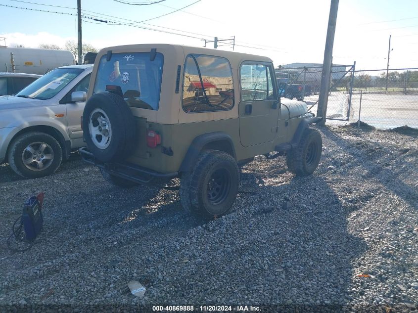 1995 Jeep Wrangler / Yj S/Rio Grande VIN: 1J4FY19P0SP319833 Lot: 40869888