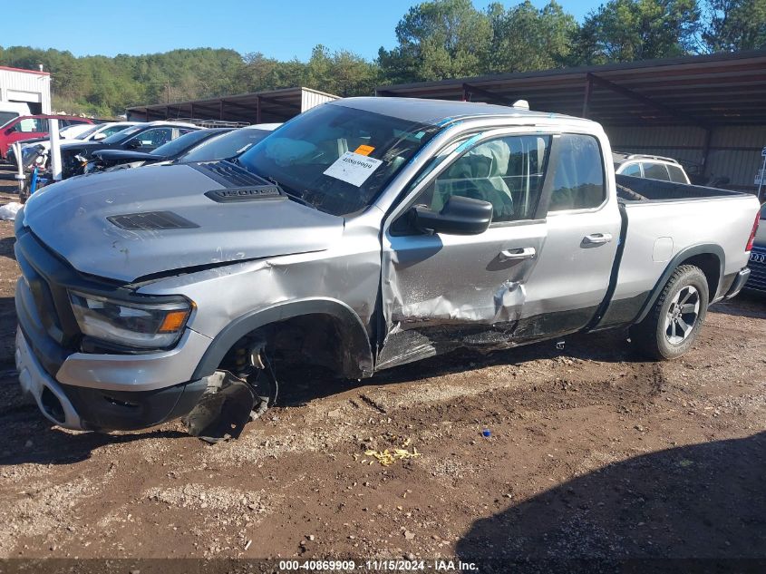 2019 Ram 1500 Rebel 4X4 6'4 Box VIN: 1C6SRFET9KN861100 Lot: 40869909