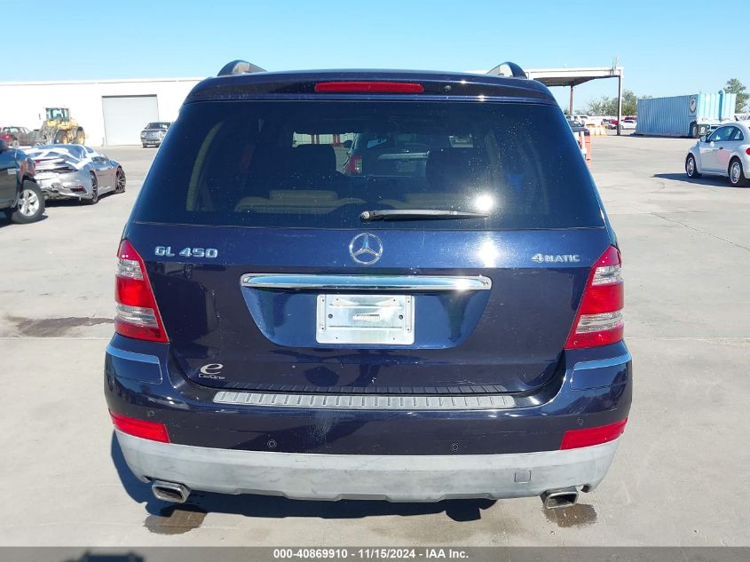 2009 Mercedes-Benz Gl 450 4Matic VIN: 4JGBF71E29A459219 Lot: 40869910