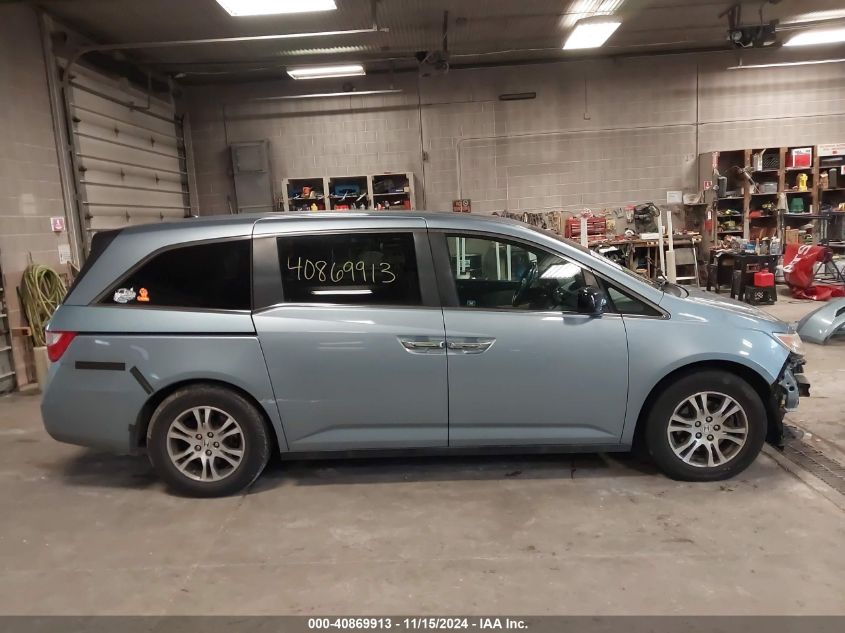 2012 Honda Odyssey Ex-L VIN: 5FNRL5H69CB136721 Lot: 40869913