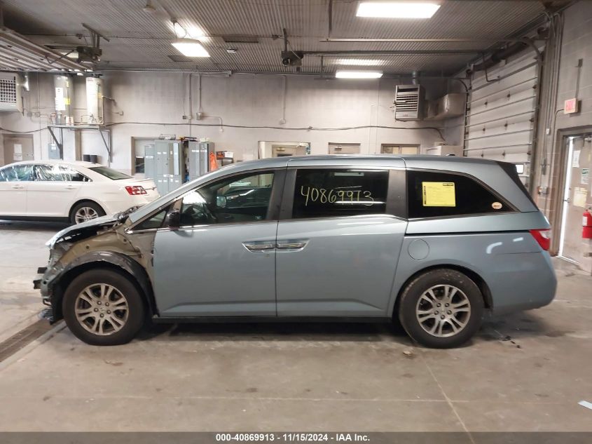 2012 Honda Odyssey Ex-L VIN: 5FNRL5H69CB136721 Lot: 40869913