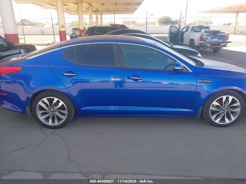 2014 KIA OPTIMA SX - 5XXGR4A78EG286788