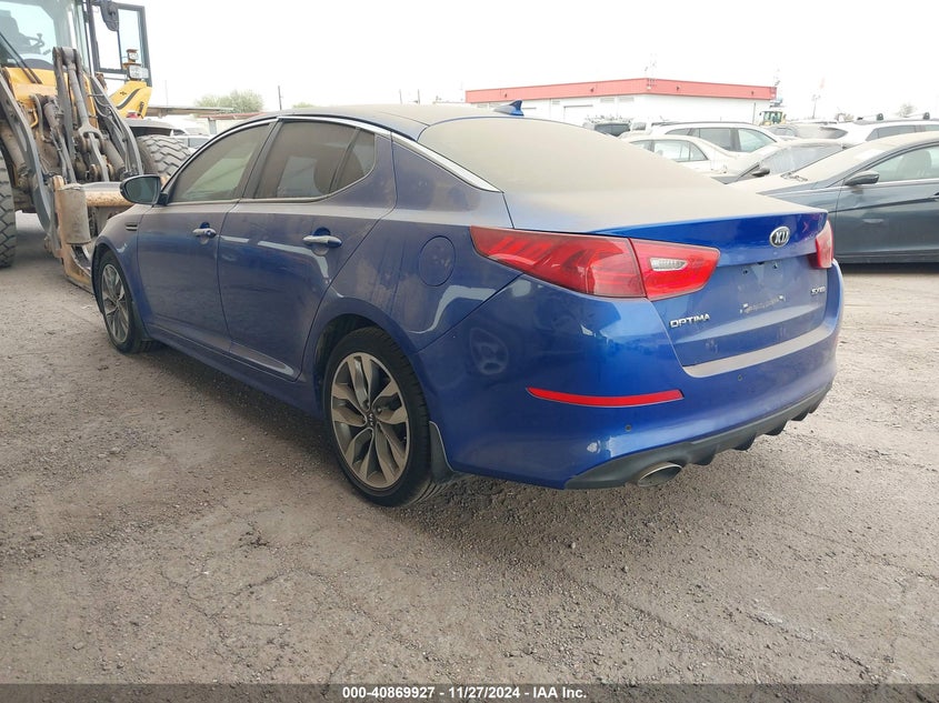 Vin: 5xxgr4a78eg286788, lot: 41359568, kia optima sx 20143