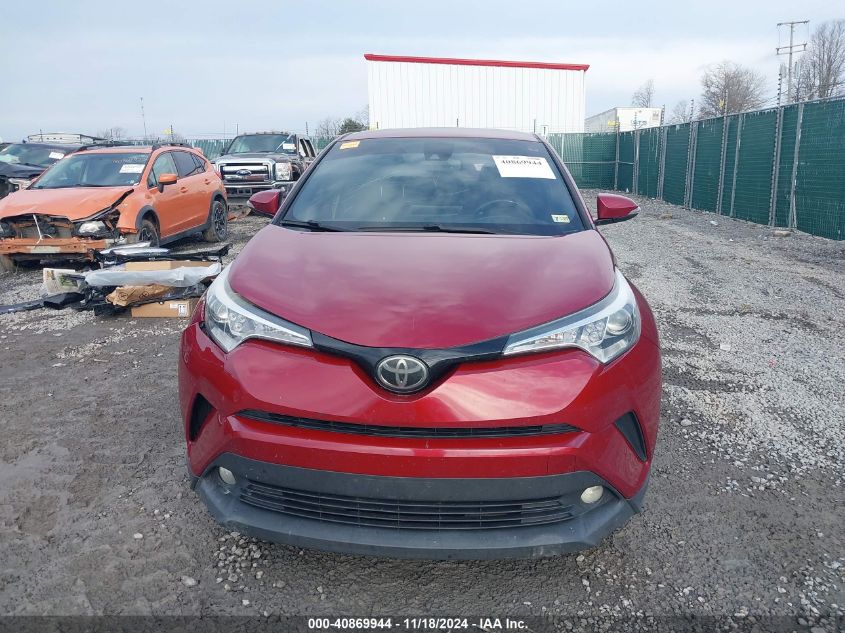 2018 Toyota C-Hr Xle Premium VIN: NMTKHMBX4JR050187 Lot: 40869944