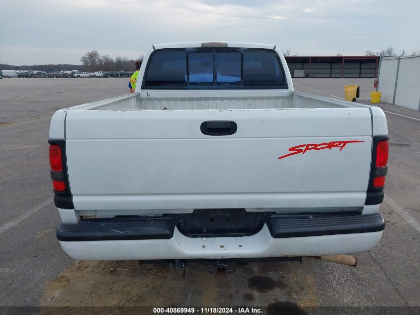 1996 Dodge Ram 1500 VIN: 1B7HC16Y7TJ124858 Lot: 40869949