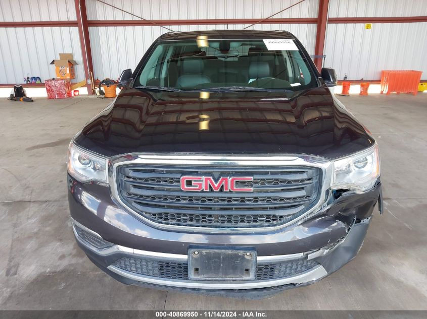 2018 GMC Acadia Sle-1 VIN: 1GKKNKLA0JZ222159 Lot: 40869950