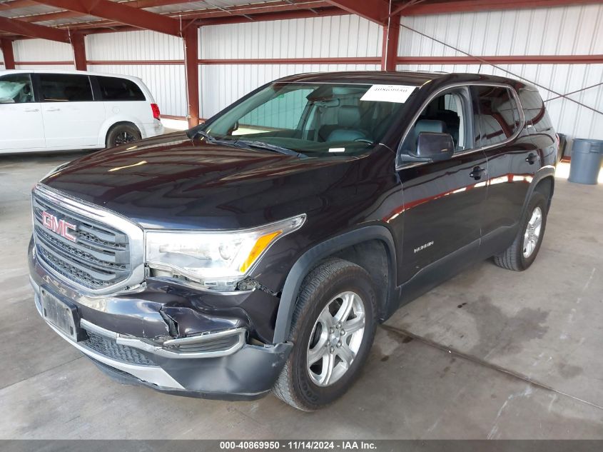 2018 GMC Acadia Sle-1 VIN: 1GKKNKLA0JZ222159 Lot: 40869950