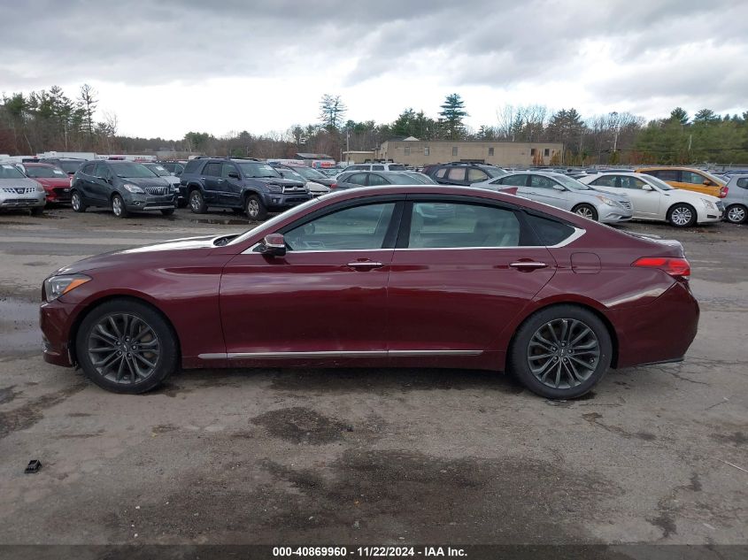 VIN KMHGN4JE7GU107594 2016 Hyundai Genesis, 3.8 no.14