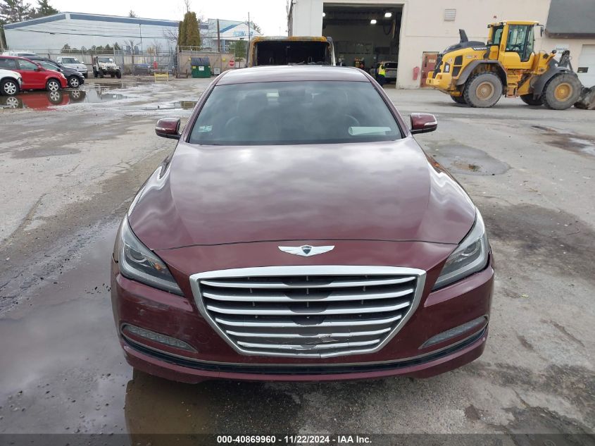 2016 Hyundai Genesis 3.8 VIN: KMHGN4JE7GU107594 Lot: 40869960