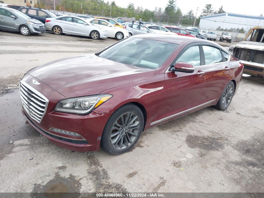 VIN KMHGN4JE7GU107594 2016 Hyundai Genesis, 3.8 no.2