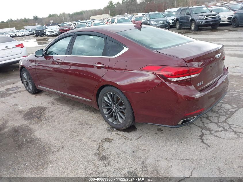 VIN KMHGN4JE7GU107594 2016 Hyundai Genesis, 3.8 no.3