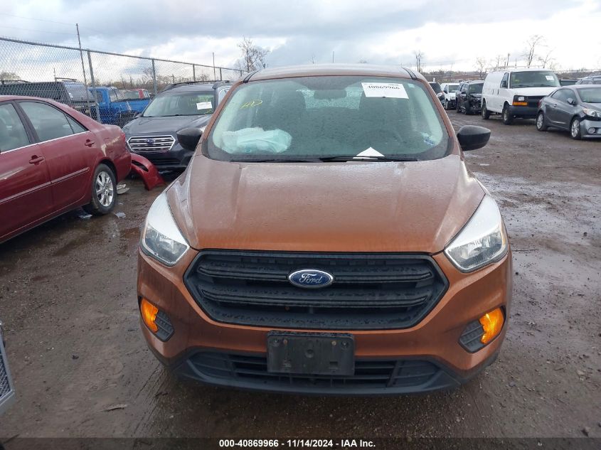 2017 Ford Escape S VIN: 1FMCU0F72HUE64025 Lot: 40869966