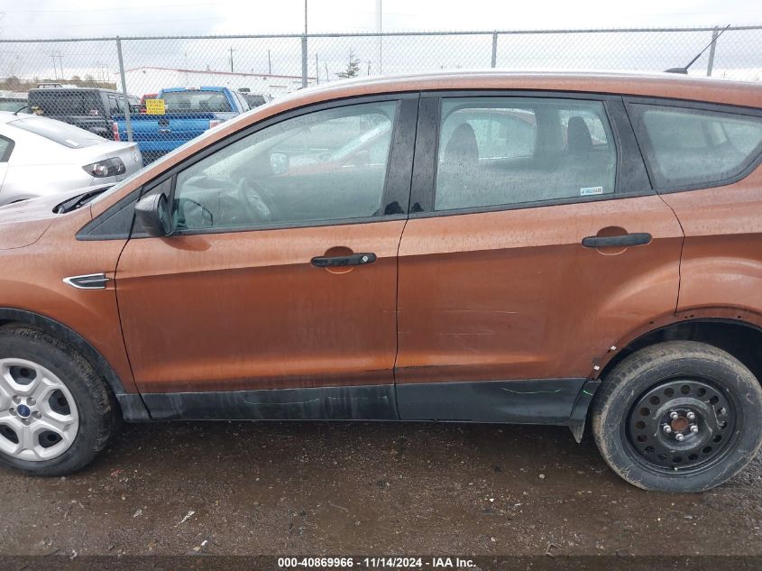 2017 Ford Escape S VIN: 1FMCU0F72HUE64025 Lot: 40869966